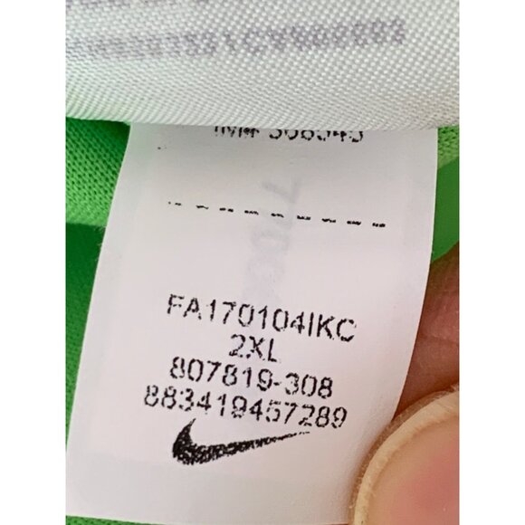 NFL Nike Mens Seahawks Jersey Shirt 2XL Mens On Field Green EUC #3 Wilson 6855 - Picture 10 of 10